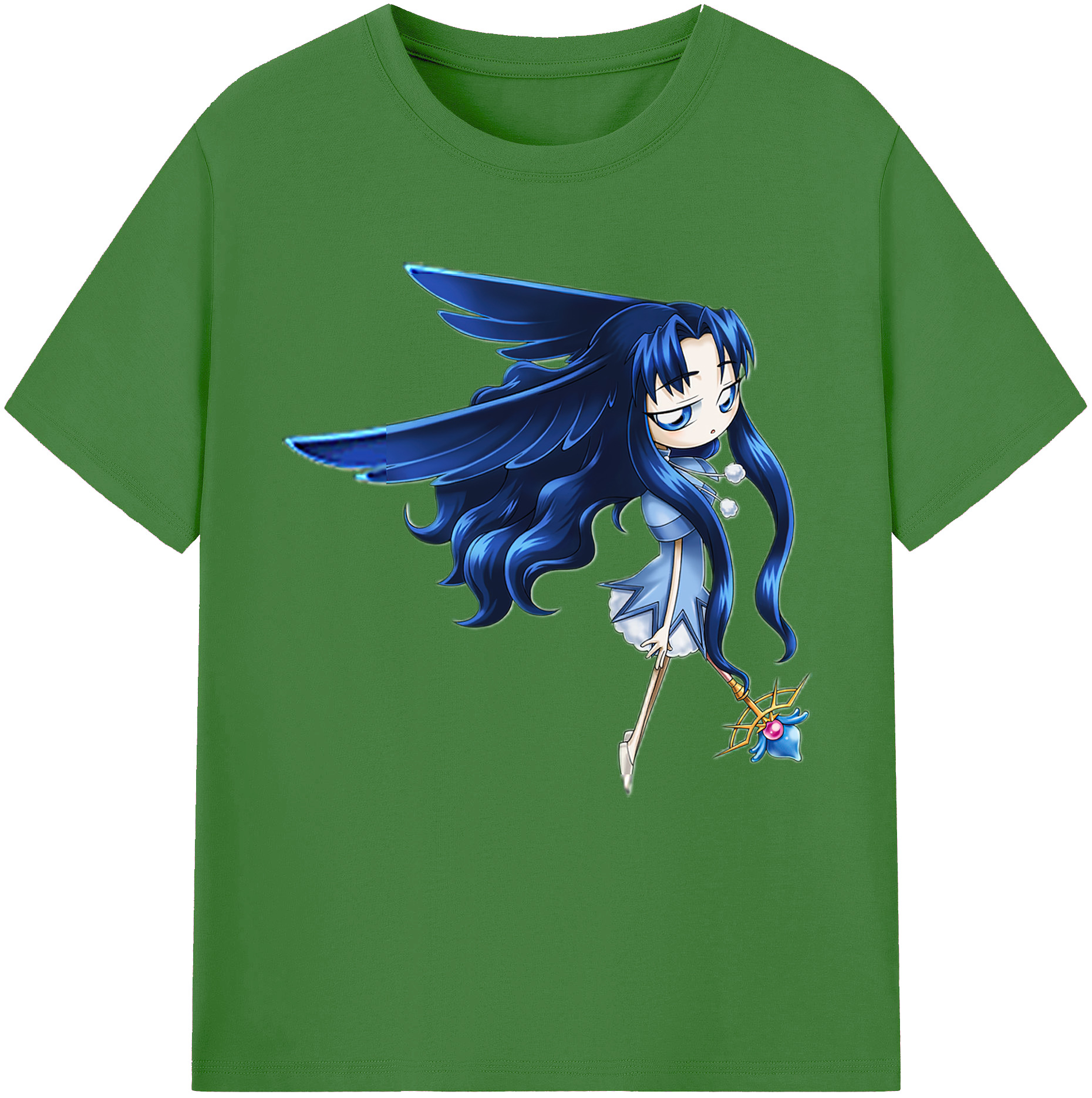 （画像用） 遊☆戯☆王 Yu-Gi-Oh! レディースカジュアルプリントTシャツ（綿100％）